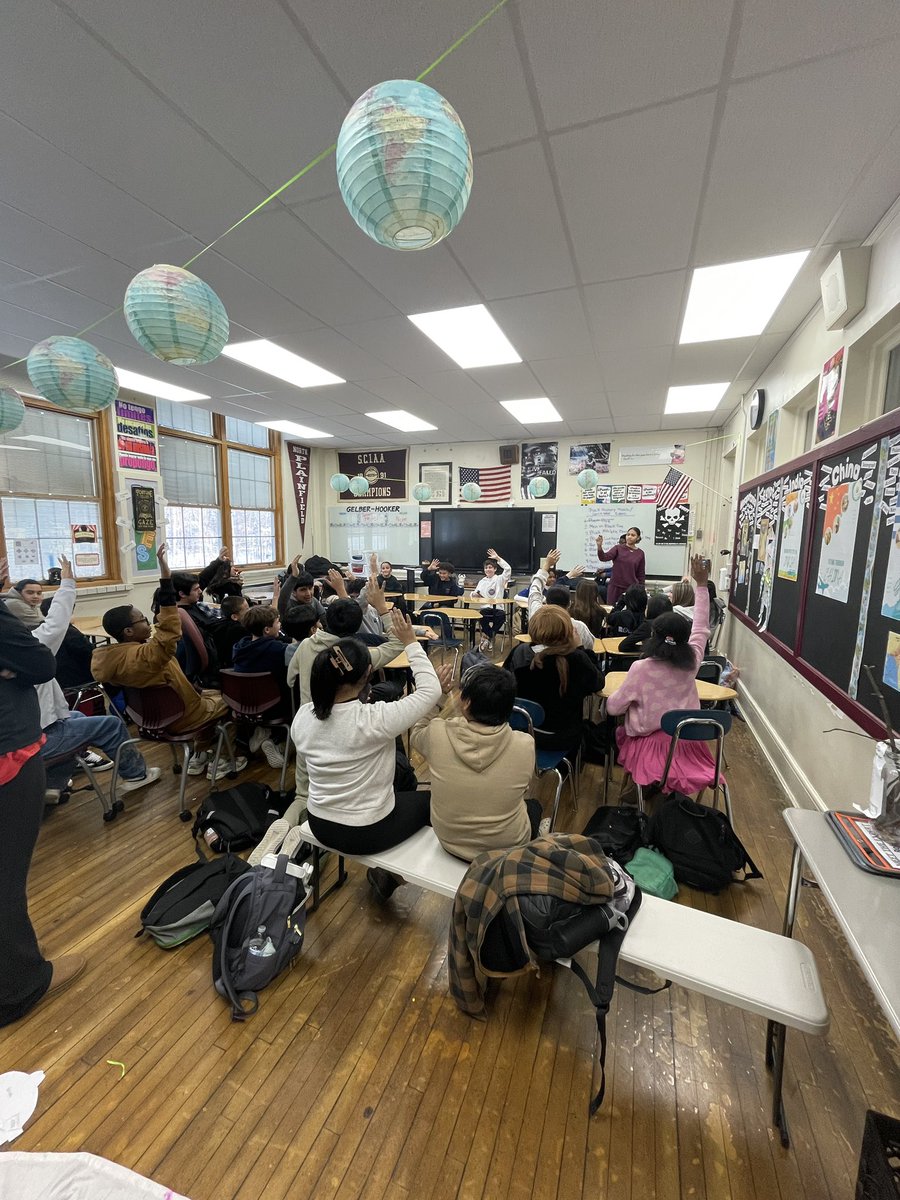 Today, Student Council members brainstormed and voted on our upcoming Black History Month Spirit Week. More details to come!