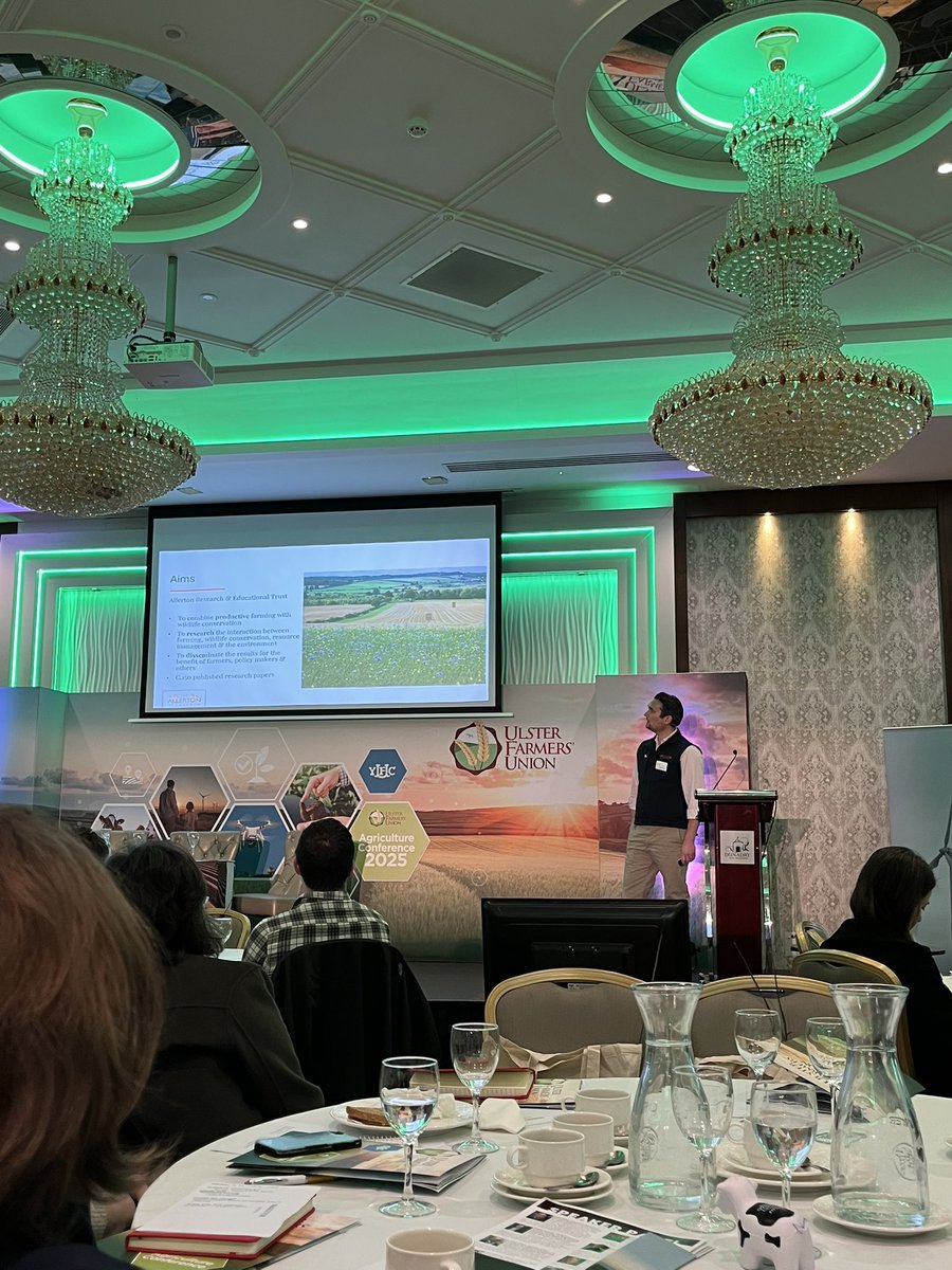 AmyRitchie03's tweet photo. Today I had the absolute privilege of speaking on behalf of the Wellbeing and Development Committee of The YFCU at the @UFUHQ and YFCU Agri Conference. A brilliant day speaking about the future of our farms! #yourfarm2100 https://t.co/XWMV4Fi5Y1