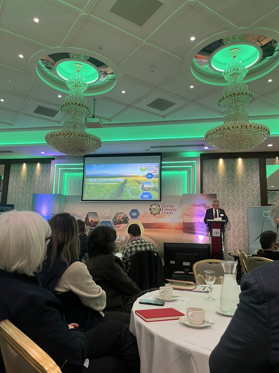 AmyRitchie03's tweet photo. Today I had the absolute privilege of speaking on behalf of the Wellbeing and Development Committee of The YFCU at the @UFUHQ and YFCU Agri Conference. A brilliant day speaking about the future of our farms! #yourfarm2100 https://t.co/XWMV4Fi5Y1