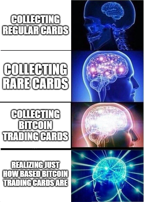 There's trading cards, and then there's Bitcoin trading cards.