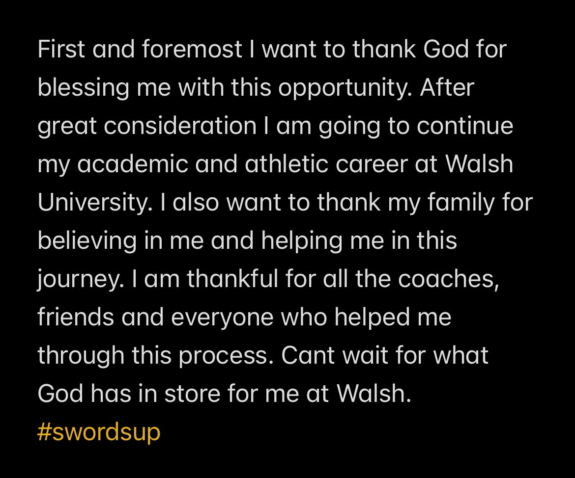 100% COMMITTED ⚔️⚔️⚔️  <a href="/WalshUFootball/">Walsh Football</a> <a href="/CoachPurtill/">Jim Purtill</a> <a href="/CoachFank1/">John Fankhauser</a> <a href="/McBurg_HS/">〽️echanicsburg HS</a> <a href="/McburgAthletics/">McBurg Athletics</a> <a href="/734_graphics/">Commitment Edits</a>