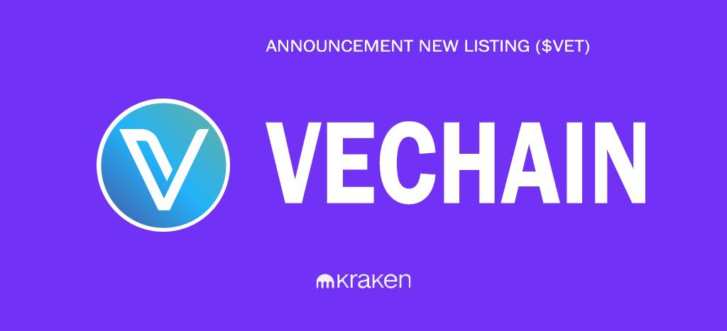 VETlieber's tweet image. Like and RT if you want Kraken to list $VET 🚀🔥
