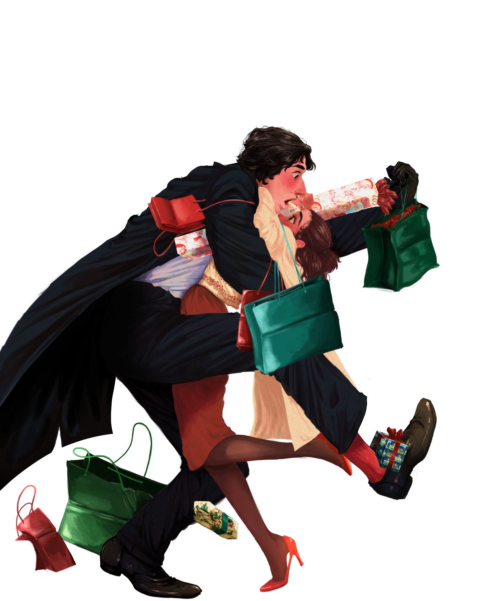 ➡️🔞⬅️‼️‼️‼️ (@theriseofswolo) on Twitter photo an EXTREMELY late secret santa drawing for <a href="/galactilicious/">🌻galactilicious🌻</a> who requested a Christmassy moment and my first thought for some reason was Christmas shopping loll 🎄🎅🎁 an EXTREMELY late secret santa drawing for <a href="/galactilicious/">🌻galactilicious🌻</a> who requested a Christmassy moment and my first thought for some reason was Christmas shopping loll 🎄🎅🎁