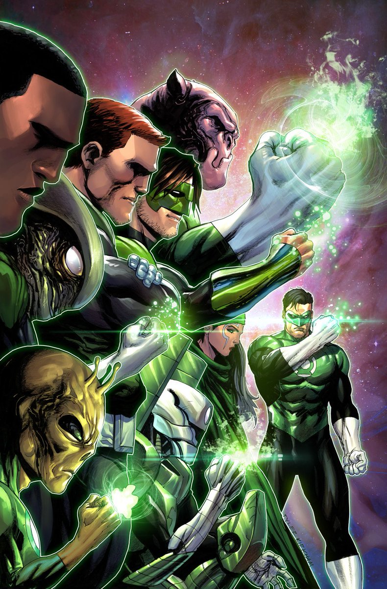 dctvcinema_'s tweet image. HAL JORDAN AND THE GREEN LANTERN CORPS
by Tyler Kirkman