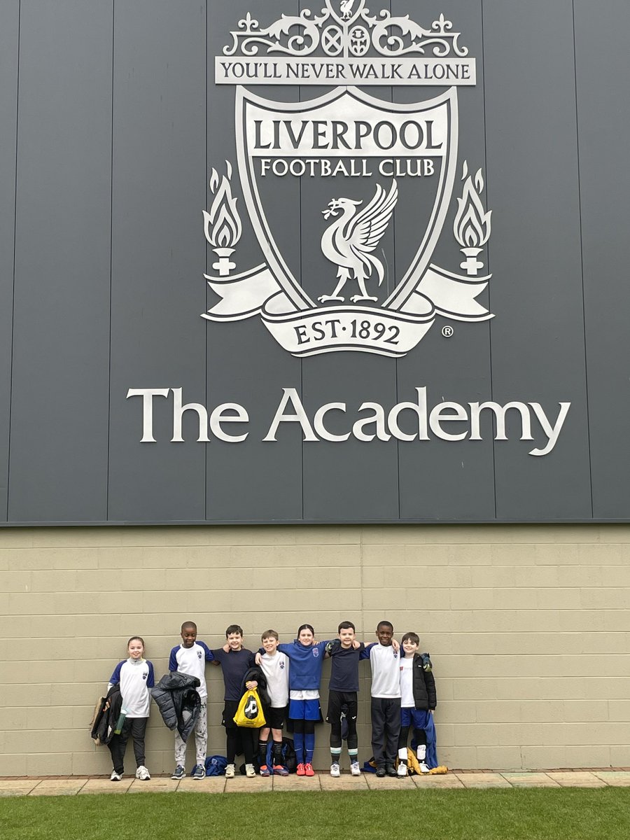 Fantastic effort from the Year 5 football team who participated in <a href="/KnowsleySSP/">KnowsleySSP</a> football tournament at Liverpool Academy. They demonstrated our school values and great sportsmanship throughout. Well done!