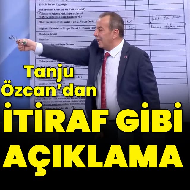 📌Bolu Belediye Başkanı Tanju Özcan, Halk TV’de katıldığı programda gazeteci İsmail Saymaz ve Kürşad Oğuz’un sorularını yanıtlarken

adeta Grand Kartal Otel’deki eksiklikleri tespit etmelerine karşın ilgili hiçbir kuruma bildirimde bulunmadıklarını itiraf etti

🗣Özcan, şöyle