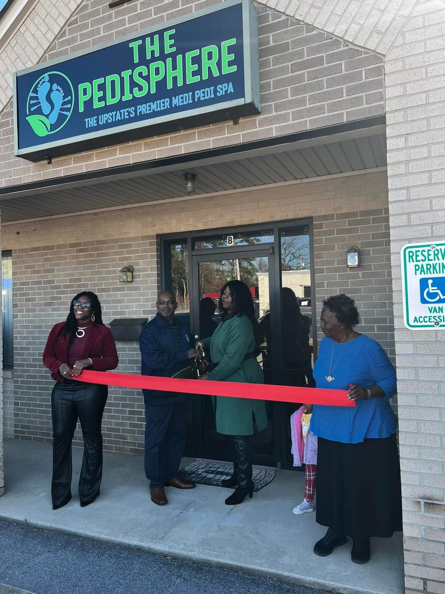 Extremely Proud of My Lovely Mother!! She opened up her salon last Friday!!! The Pedisphere is the first eco-friendly medi-pedi spa in Greenwood, SC offering waterless luxury and medical-grade pedicures. We specialize in toenail restoration, callus and cracked heel treatments,