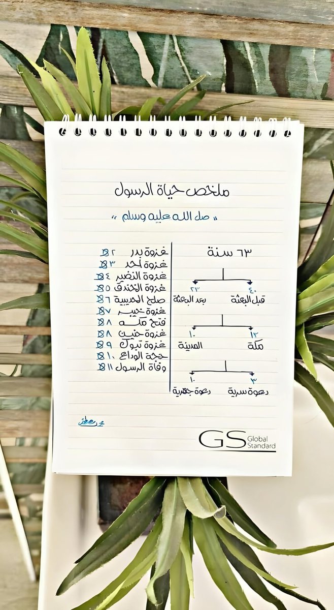 ملخص حياة الرسول صلى الله عليه وسلم