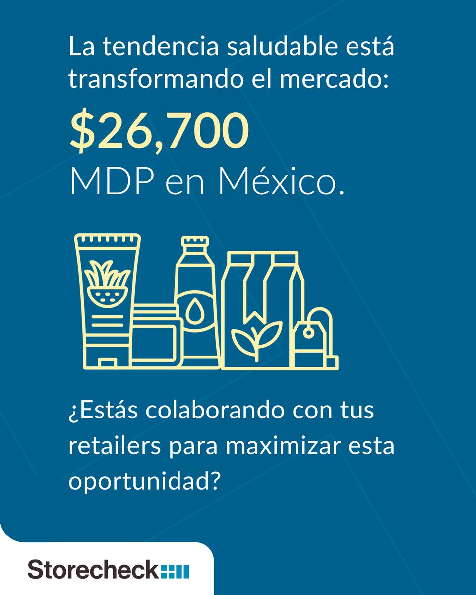 _Storecheck's tweet photo. ¿Tu marca ya está liderando esta tendencia en el anaquel? Colabora estratégicamente con tus retailers y maximiza el impacto de tus esfuerzos. https://t.co/bUwuV3u8tT