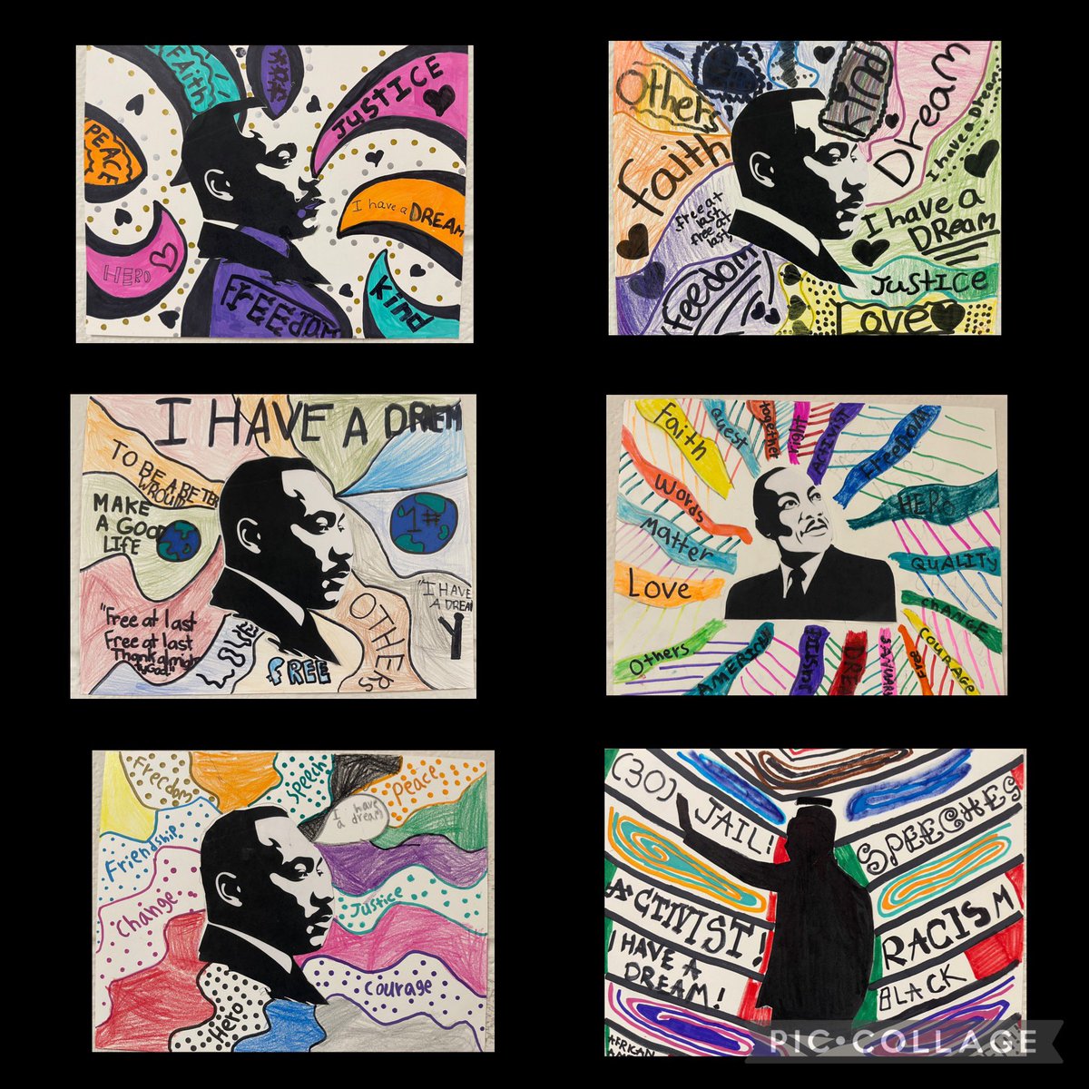 Gr3s <a href="/OLPhcdsb/">Our Lady of Peace</a> created powerful media art about Martin Luther King Jr. <a href="/HCDSB/">Halton Catholic DSB</a>