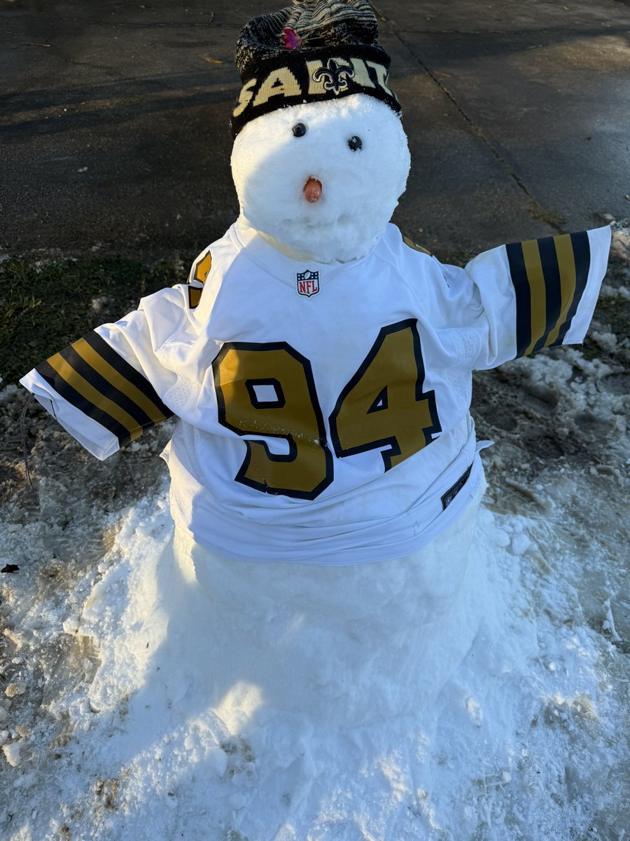 kgbbb's tweet photo. Louisiana Sneaux Day 2025 #Saints https://t.co/CcOi9gMJBI