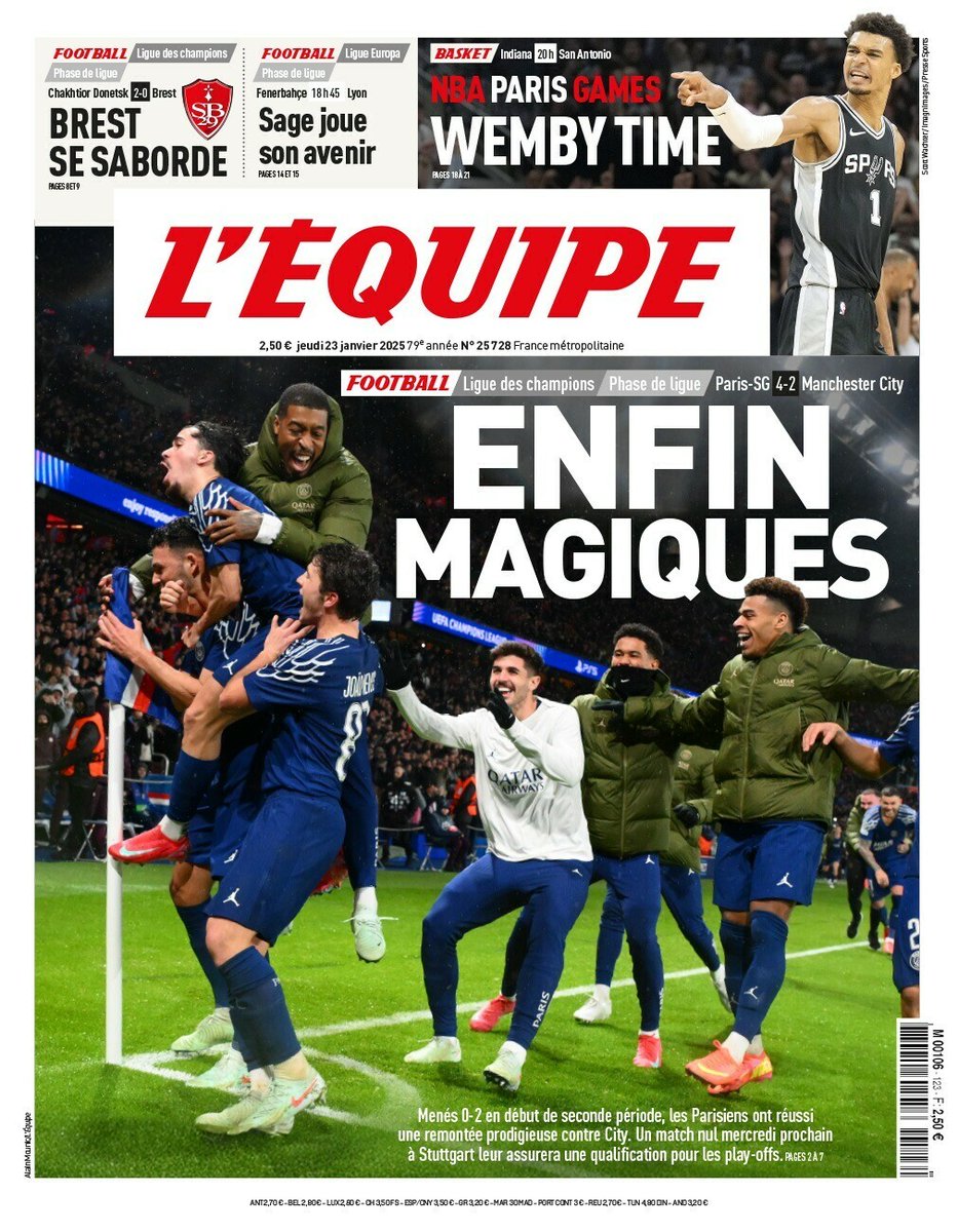 L'Équipe tweet media