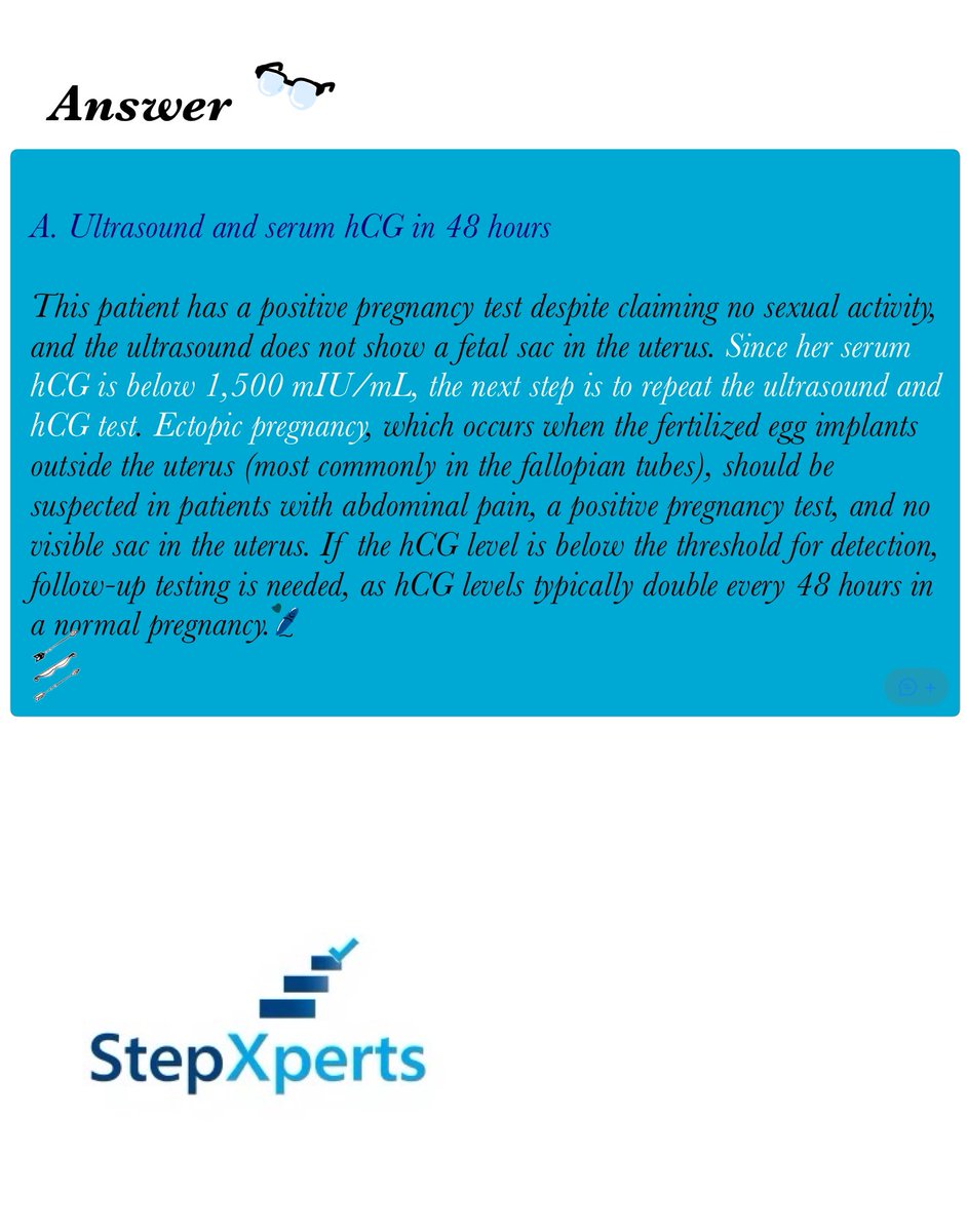 StepXperts's tweet photo. Comment your answer below ⬇️🔥🚀 #medicine #usmle #studentdoctor #usmlestep #StepXperts #USMLE #MedicalSchool #MedStudentLife #FutureDoctor #mededucation https://t.co/PmlQAhosuz
