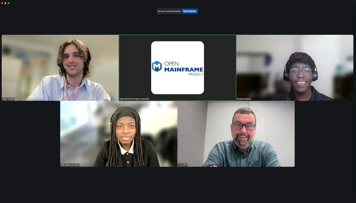 OpenMFProject's tweet image. If you missed the last #MainframeOpenEducation SUG meeting, the video is now available! Learn more about @Broadcom&apos;s Adia Sakura-Lemessy: hubs.la/Q033DPPS0 @OpenMFProject #opensource #OpenMainframe