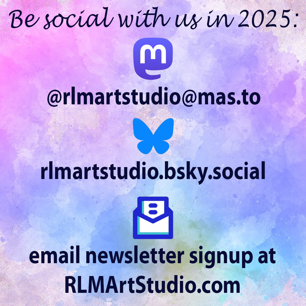 RLM Art Studio, find us on mas.to and bluesky tweet media