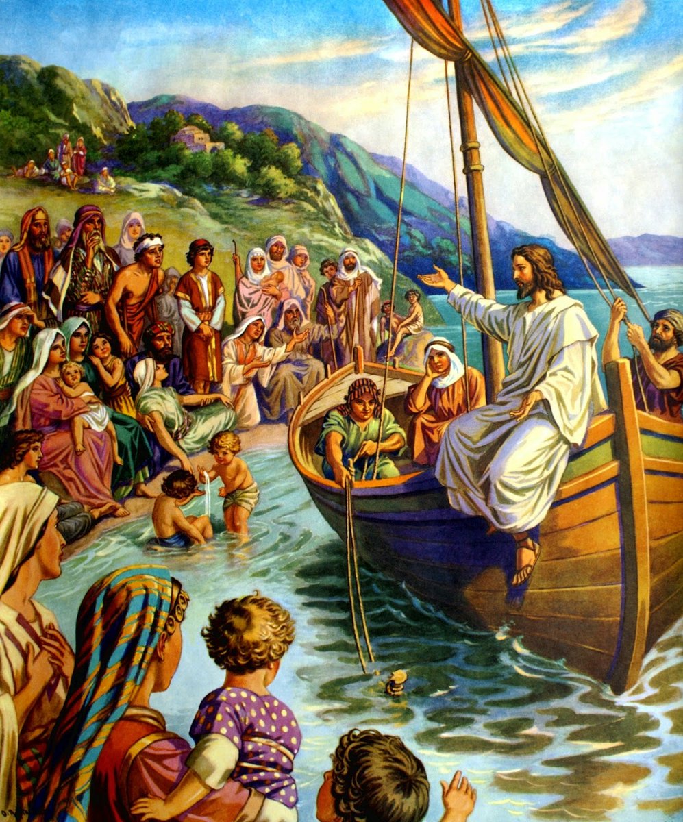 Santododia1's tweet photo. ✝️ EVANGELHO DO DIA - 23/01/2025

Mc 3,7-12

Naquele tempo, 7 Jesus se retirou para a beira do mar, junto com seus discípulos. Muita gente da Galileia o seguia. 8 E também muita gente da Judeia, de Jerusalém, da Idumeia, do outro lado do Jordão, dos territórios de Tiro e Sidônia, foi até Jesus, porque tinham ouvido falar de tudo o que ele fazia. 9 Então Jesus pediu aos discípulos que lhe providenciassem uma barca, por causa da multidão, para que não o comprimisse. 10 Com efeito, Jesus tinha curado muitas pessoas, e todos os que sofriam de algum mal jogavam-se sobre ele para tocá-lo. 11 Vendo Jesus, os espíritos maus caíam a seus pés, gritando: "Tu és o Filho de Deus!" 12 Mas Jesus ordenava severamente para não dizerem quem ele era.

— Palavra da Salvação.

— Glória a Vós, Senhor.

Que as palavras do Santo Evangelho perdoem os nossos pecados e nos guardem para a Vida Eterna. Amém.