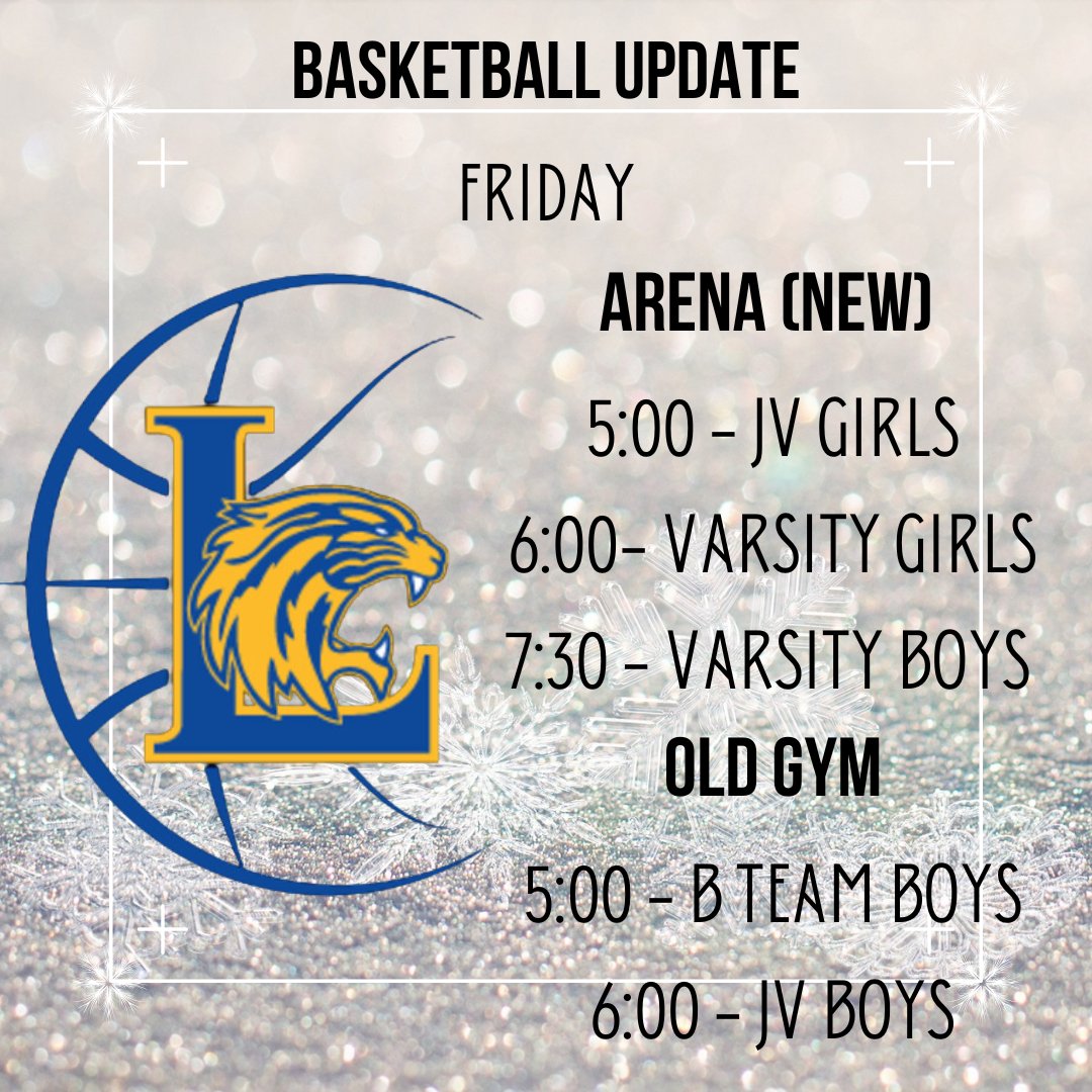 Lexington HS Wildcat Athletics (@lhs_wildcats) on Twitter photo Due to Thursday's change to E-Learning, ALL basketball games vs <a href="/Gator_Athletics/">River Bluff HS Gator Athletics</a> will be played on Friday! Starting at 5:00 you can catch all 5 teams! See you there Wildcats!
<a href="/LexingtonWBB/">Lexington Womens Basketball</a> <a href="/lhsmbb/">@LHSMBB</a> Due to Thursday's change to E-Learning, ALL basketball games vs <a href="/Gator_Athletics/">River Bluff HS Gator Athletics</a> will be played on Friday! Starting at 5:00 you can catch all 5 teams! See you there Wildcats!
<a href="/LexingtonWBB/">Lexington Womens Basketball</a> <a href="/lhsmbb/">@LHSMBB</a>