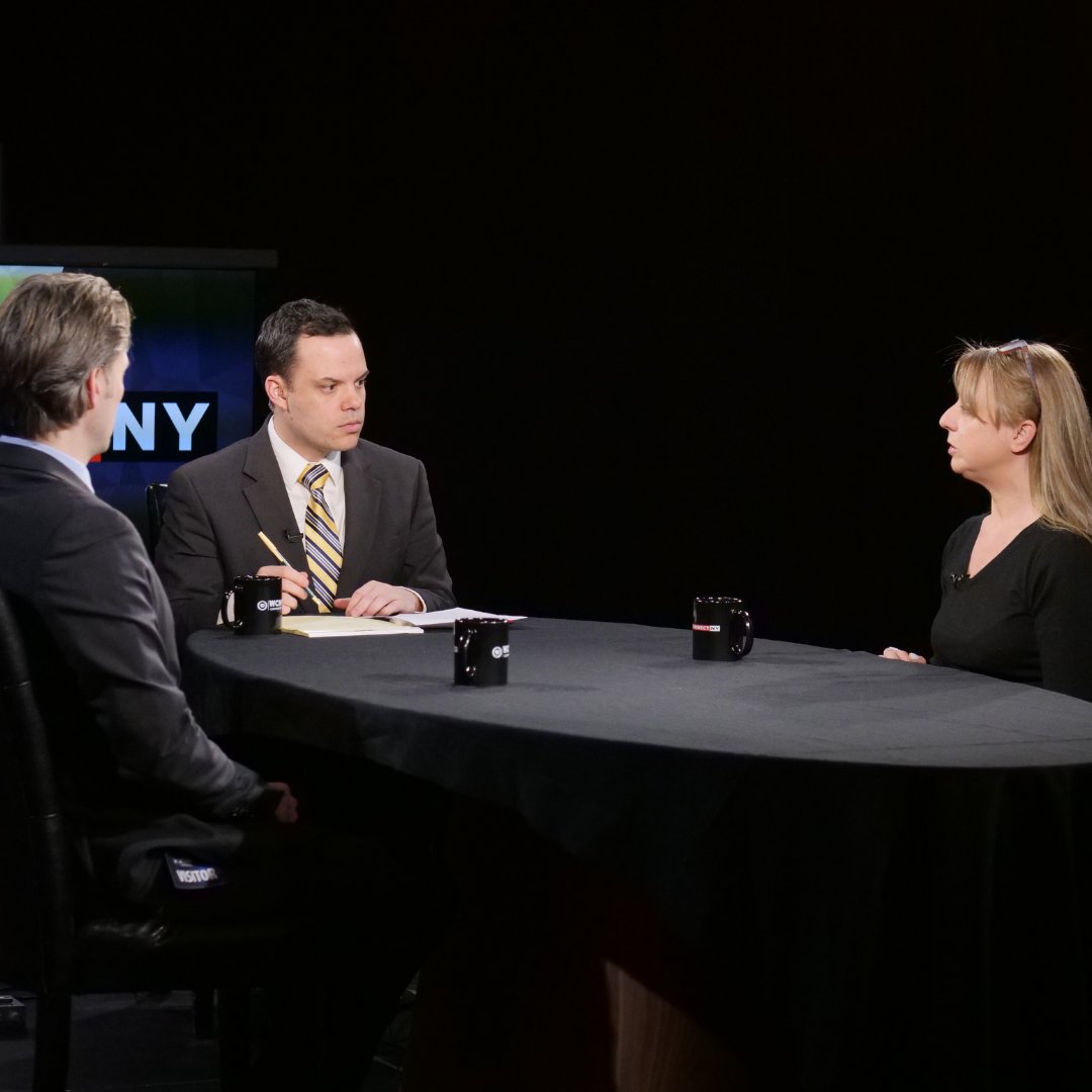 WCNYPBS's tweet photo. Don't miss this month's edition of #CONNECTNY: 2025 State of the State with special guests @garrar26 of @CitizenActionNY and Morgan Hook of @SKDK.

Tune in this Monday, Jan. 27 at 9 p.m. on WCNY-TV. Livestreaming is also available at https://t.co/FLQvNCsdmx.

#WCNY #PBS #CNY https://t.co/0g7ZLnIoAy