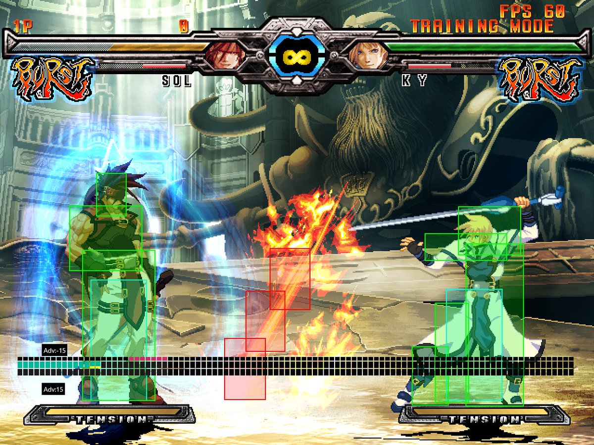 YouKnow_Chase's tweet image. I made a frame meter for Plus R!
Featuring a secondary frame meter for player summons / projectiles, FRC and Slashback windows, and multiple invuln states.
github.com/YouKnow232/ggx…