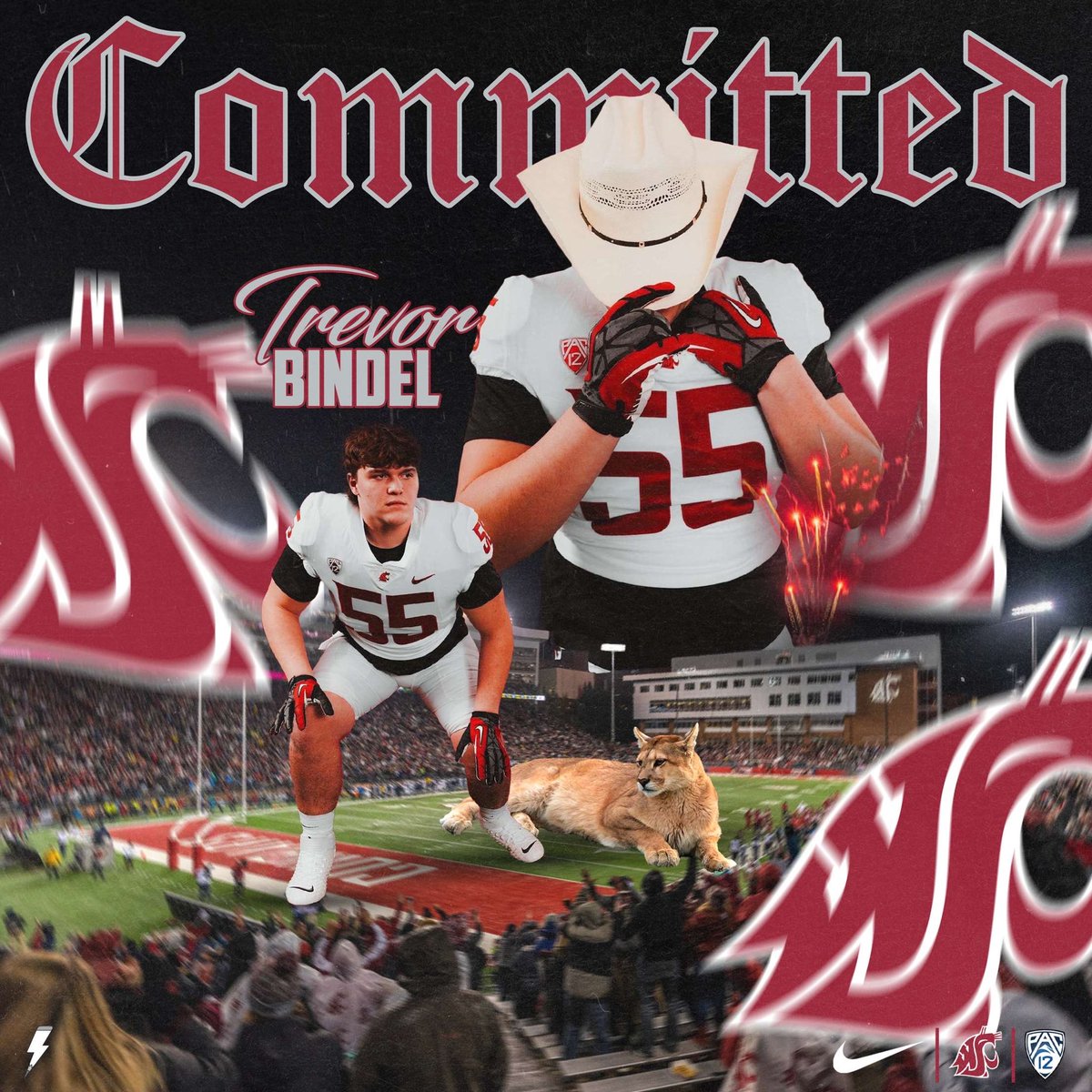 Trevor Bindel 2025 OL (@bindeltrevor) on Twitter photo By the glory of god I’m happy to announce I’m continuing my academic and athletic career at Washington state university! I would like to thank my family, coaches, and friends who have helped me along the way. WAZZU! <a href="/JaysFootball/">Liberty Football</a> <a href="/WSUCougarFB/">Washington State Football</a> By the glory of god I’m happy to announce I’m continuing my academic and athletic career at Washington state university! I would like to thank my family, coaches, and friends who have helped me along the way. WAZZU! <a href="/JaysFootball/">Liberty Football</a> <a href="/WSUCougarFB/">Washington State Football</a>