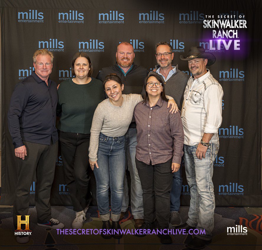 Experience the show like never before! Fans who purchase the VIP add-on to our live show will get the opportunity to have their picture taken with all the featured contributors of The Secret of Skinwalker Ranch Live! Open to all ticket holders, but space is limited. Don't miss