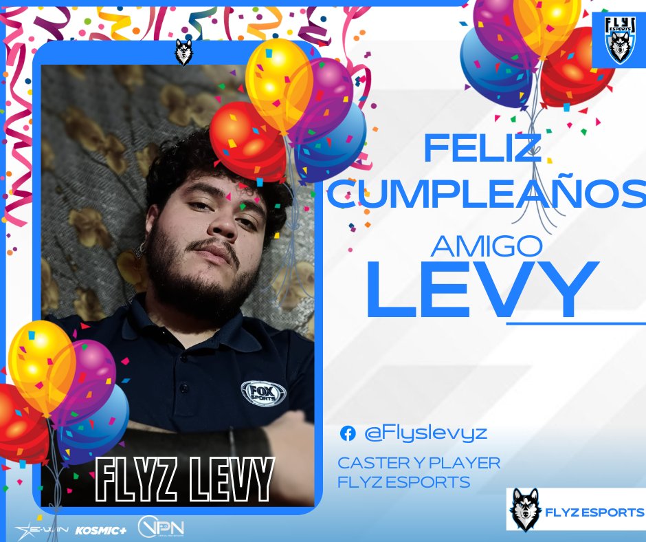 🎉Hoy Felicitamos🎉
 Nuestro gran amigo y pilar de Flyz 💙🐺
<a href="/FLys_Levyz/">Flys Levyz</a> de parte de toda la manada te deseamos lo mejor de lo mejor por qué te lo mereces
Pásala increible las mejores vibras y los mejores deseos hoy y siempre 🎉 
#4everflyz💙🐺
#mañanitas
#hb
#abrazogrupal