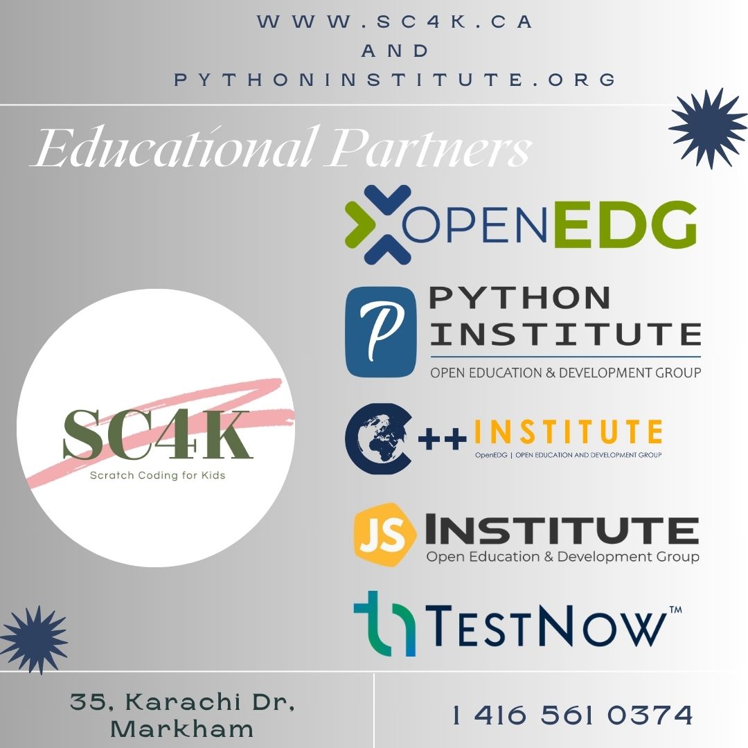 CodingforKidsVW's tweet image. 🌟 Exciting News! 🌟
We are thrilled to announce that SC4K is now an Educational Partner with OpenEDG! 🎉
This partnership enables us to bring world-class programming and IT certification opportunities to our students, empowering the next generation of tech innovators.