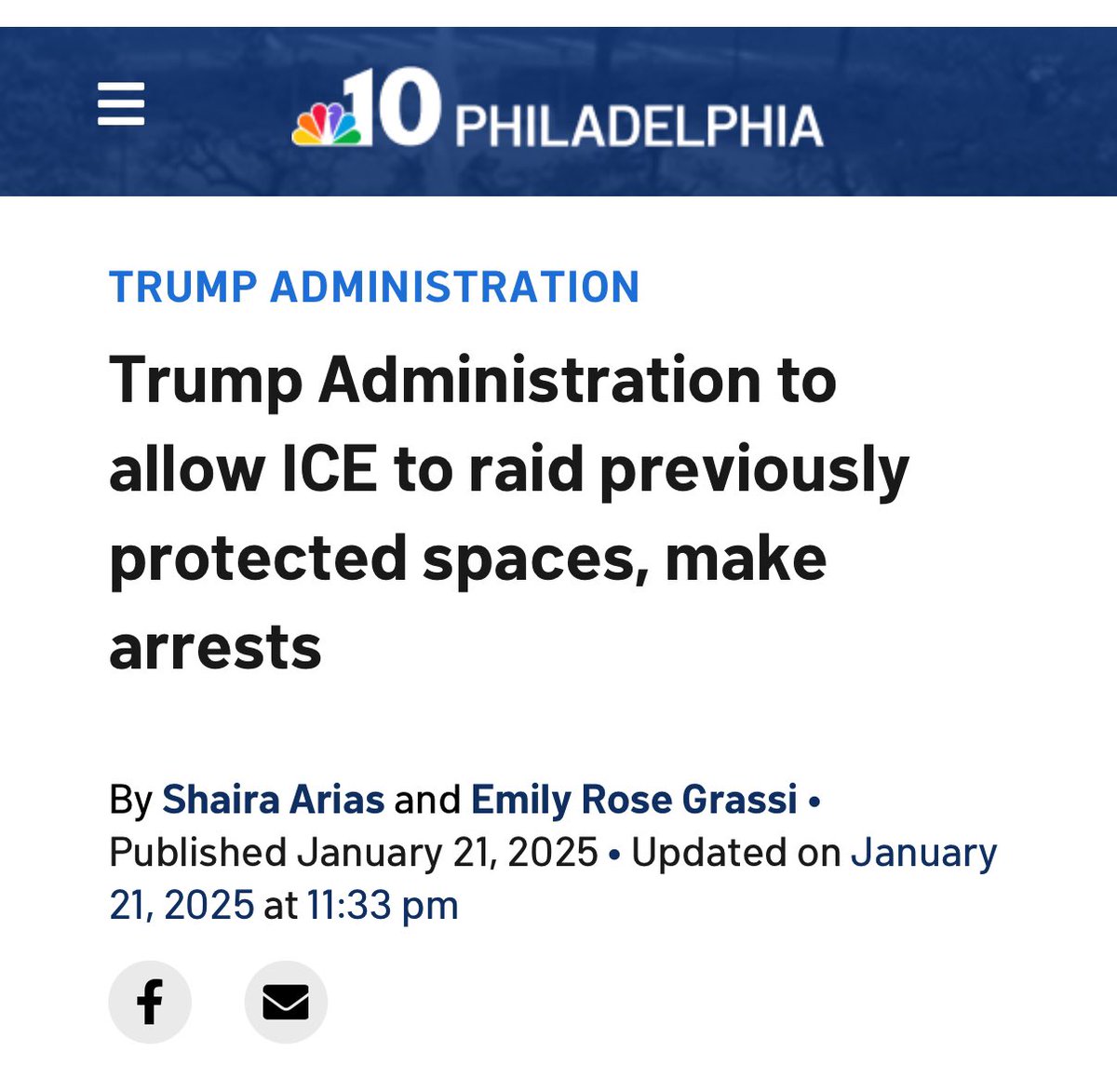 I.C.E can now raid churches, schools, and hospitals.

When we talk about the Imperial Boomerang theory, this is what we mean.

You thought normalizing the bombing of every institution in Gaza wouldn’t come back to the Imperial Core? lol…