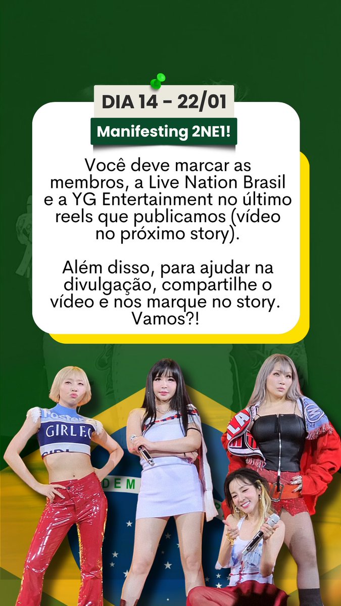 Projeto 2NE1 no Brasil tweet media