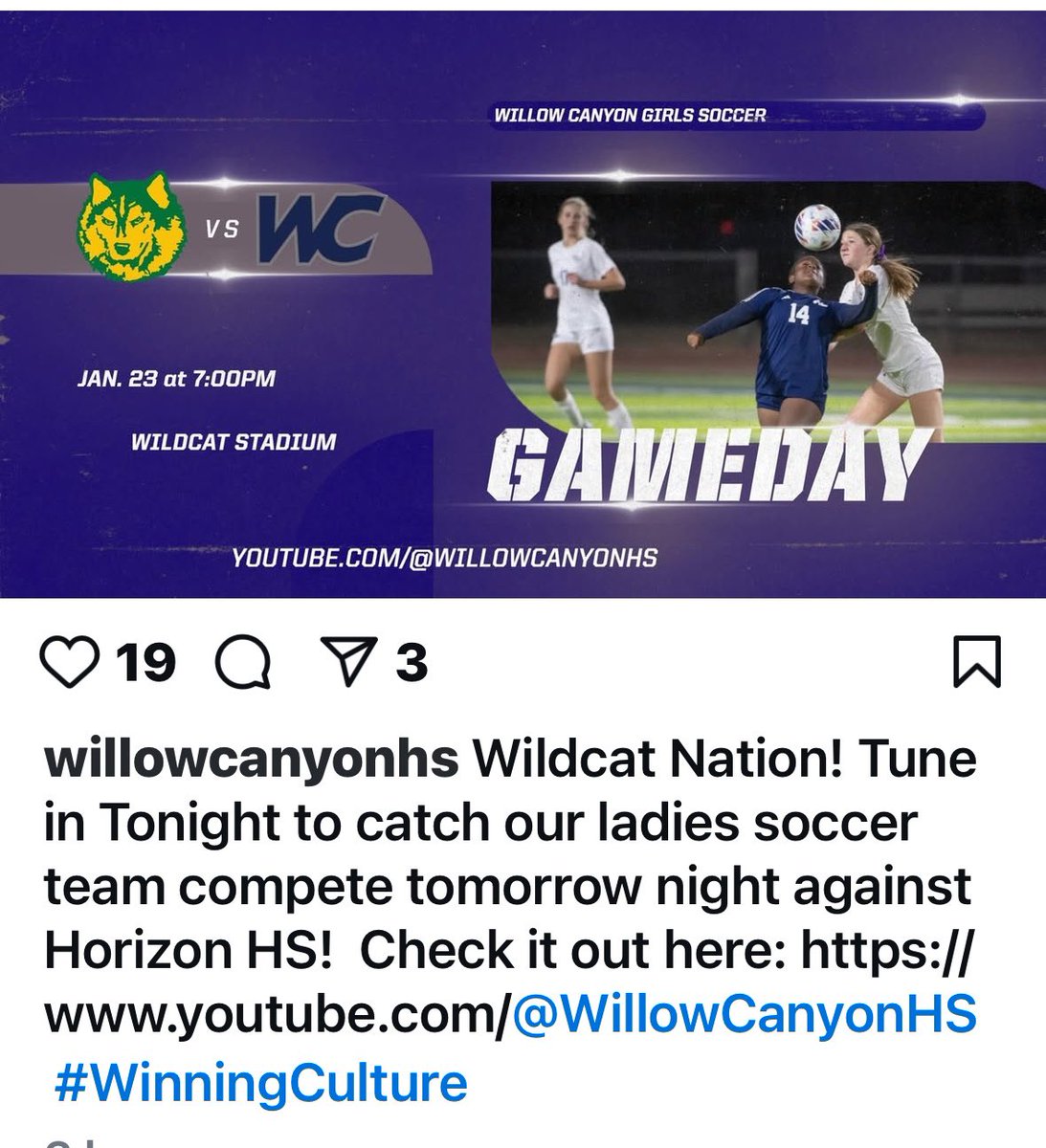 Willow canyon girls soccer team (@gsoccerwchs) on Twitter photo 