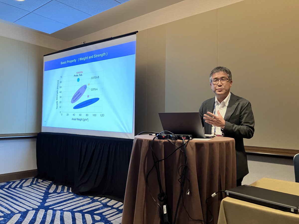 TOYOTA_FRC's tweet image. 1月8日米国航空宇宙学会AIAA SciTechにて、未来創生センター、TRINA、共研先と共に、マザーシッププロジェクトのセッションを開催。計12本の論文を発表。AIAAとしてプロジェクト軸のセッションは初の試みで、専門家の注目を集め、当日は多くの方が視聴にみえました。来年もセッション依頼を受けました.
