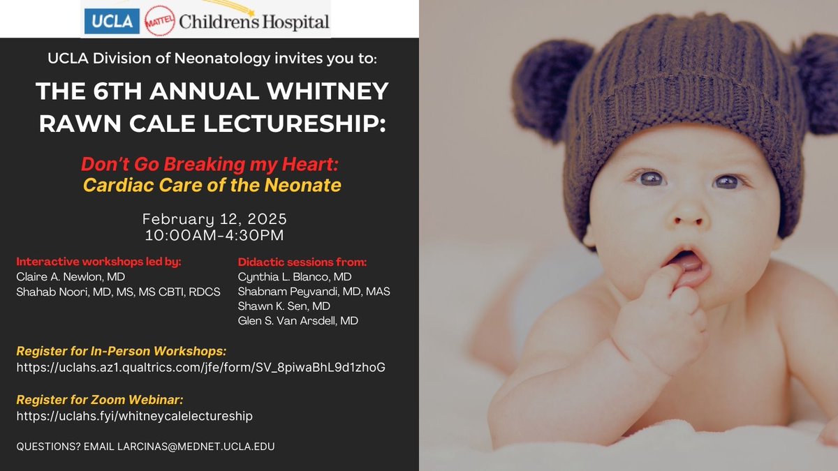 UCLA Neonatology tweet media