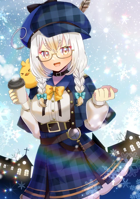 VtuberのKanna Yanagiさんを描かせて頂きました!リクエスト有難うございます #Skeb募集中 #KannOfPaint #Vtuber 