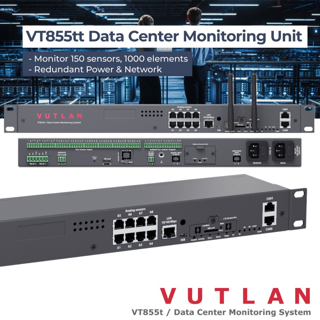 Temulawak99's tweet photo. VUTLAN Monitoring System for Facilities Monitoring.
#DataCenter #serverroom
#monitoringsystem #ems
#disasterprevention #remotemonitoring #temperature #humidity #voltage #current #ampere #waterleak #sensors  #powermonitoring #electrical #ElectricalEngineering #snmp #modbus https://t.co/YidmCocgsk