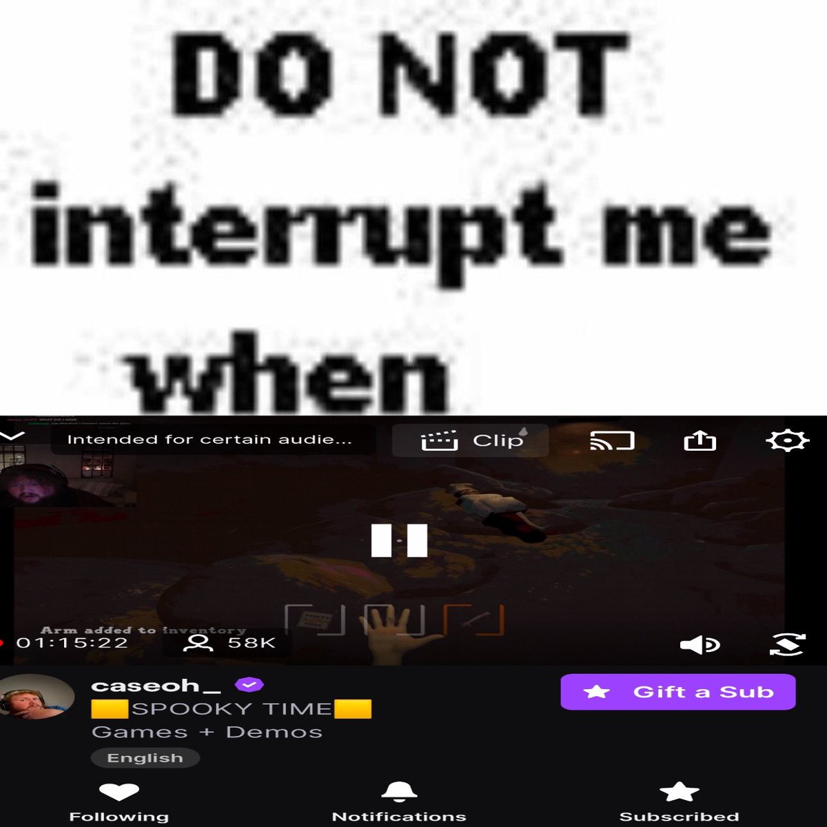 caseohizna's tweet image. I LOVE SPOOKY TIME