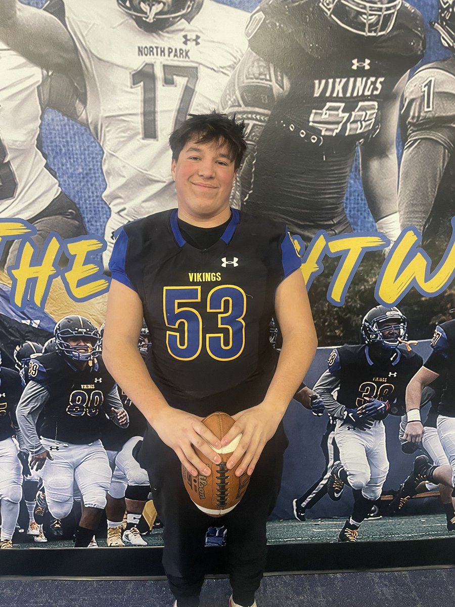 Thanks for having me back out  <a href="/CoachRook/">Kyle Rooker</a> Enjoyed the hospitality! 
Go Vikings <a href="/NPUFootball/">North Park Football</a> 
<a href="/RBHS_Football/">Richmond-Burton Football</a> <a href="/EDGYTIM/">Timothy “EDGYTIM” OHalloran</a> <a href="/DeepDishFB/">DEEP DISH FOOTBALL</a> <a href="/sixstarfootball/">Six Star Football | PLUS+</a> <a href="/gorilla_punch1/">Gorilla Punch</a>