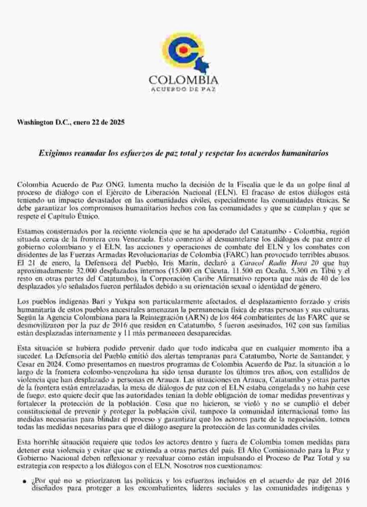 Colombia Acuerdo De Paz tweet media