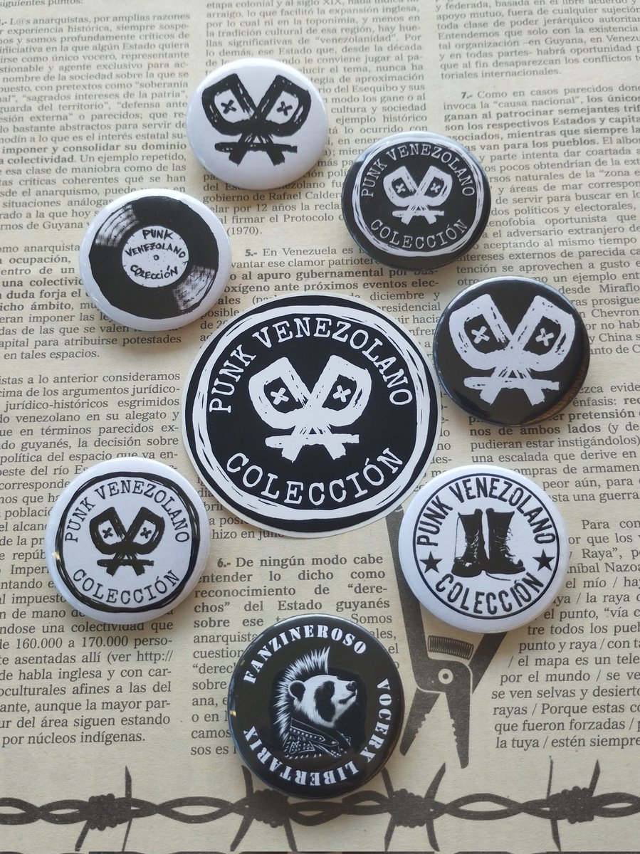🅿🅸🅽🅴🆂 • 🅲🅷🅰🅿🅸🆃🅰🆂
#pinespunk #chapitaspunk
#punkbuttons #punkbadges
#punkvenezolano #punk