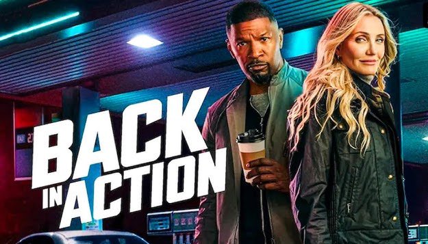 Chrissuccess's tweet image. #BackInAction - 🤝

Jamie Foxx &amp;amp; Cameron Diaz’s Chemistry &amp;amp; Action Blocks Gud. Impressive Cinematography. Outdated Story, Predictable Narration. Though thr r cringe scenes, its entertaining at most parts. TimePass Popcorn Flick. ABOVE AVERAGE!