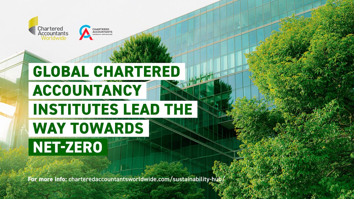 Chartered Accountancy institutes are driving the transition to a sustainable, #NetZero economy. From equipping businesses with the right tools to educating tomorrow’s leaders, these initiatives are shaping a greener world for all 🍀

Read more - charteredaccountantsworldwide.com/global-charter…