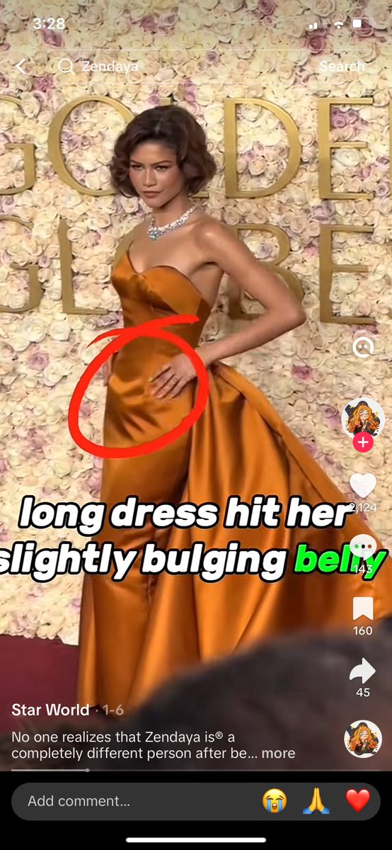 Maybe TikTok getting banned isn’t such a bad thing cuz wdym BULGING BELLY 😭