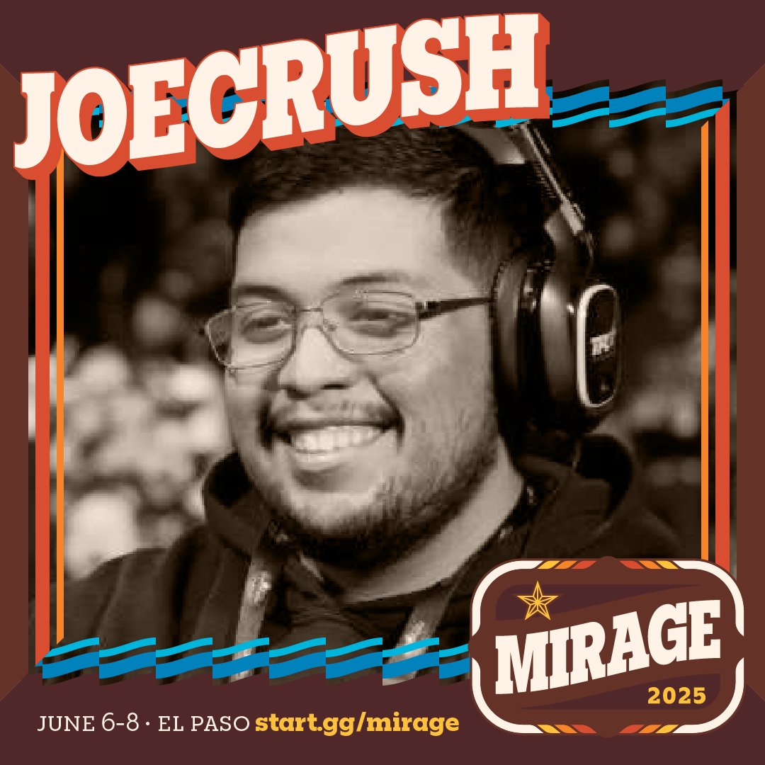 OneMoreGameEP's tweet photo. Get ready for the next battle! 🥊 Tekken pro @JoeCrush_ is a confirmed challenger at Mirage 2025! Don't miss this opportunity to test your skills against one of the best! #TEKKEN8 #JoeCrush #Mirage2025 #esports https://t.co/cBB0IMRSxE