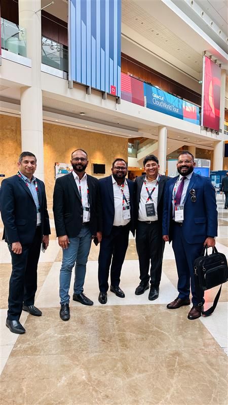 TechMantraGulf's tweet photo. #OracleCloudWorldTour Dubai 2025 was incredible! ๐ Excited to drive Oracle transformations with new insights.
๐ง info@techmantraglobal.com | ๐ https://t.co/NlcBWjgUzd
#Oracle #OracleCloudWorldTour #OraclePartnership #FutureTech #InnovationLeaders #TechnologySolutions https://t.co/RaAxoF5gs9