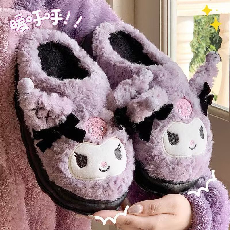 LaMerShop2024's tweet photo. SANRIO รองเท้าแตะตุ๊กตา ซานริโอ คุโรมิ สําหรับผู้หญิงใหม่ฤดูใบไม้ร่วง/ฤดูหนาวน่ารักหนารองเท้าแตะในร่มที่อบอุ่น 

📌พิกัด Shopee🧡 https://t.co/98x0SGIvpC

📌พิกัด Lazada💙 https://t.co/QJIuo8RfWK

#รองเท้าแตะตุ๊กตา https://t.co/dL7tusvNu7