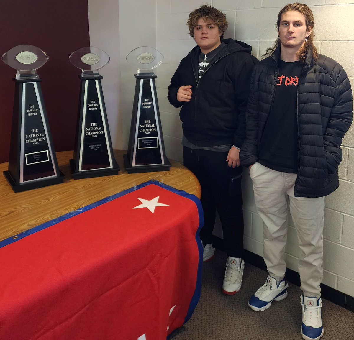 PrestonPitts24's tweet photo. Had a good time at Morningside University today.  I'm happy to say I've received my 13th offer to continue my academic and athletic career.  #RAREbreed
@MorningsideEdu @MsideFootball @CoachCSilva https://t.co/emfqD1jfqh
