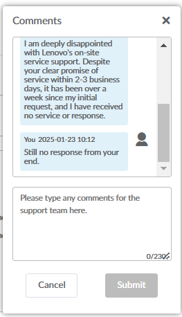 manovsm17's tweet photo. Booked a service request on Jan 1 for my Lenovo LOQ laptop camera. Was promised replacement in 2-3 business days on Jan 2. Weeks later, no action & no response to comments on your website! Please resolve ASAP.
#Lenovo #CustomerSupport #DelayedResponse @Lenovo_in @Lenovo https://t.co/j1gfdynBlO