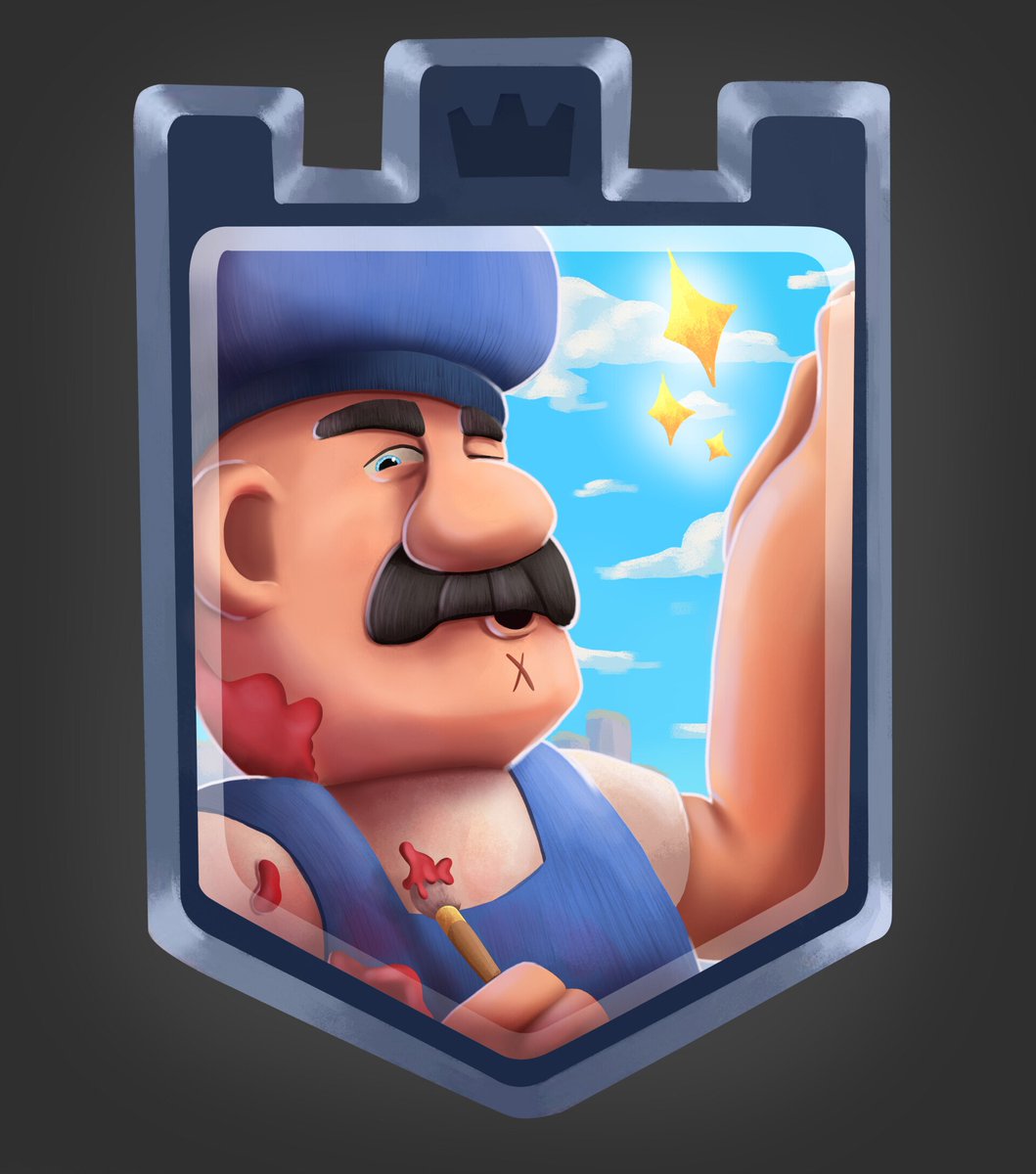 will_Faleiroo's tweet photo. I created this project to challenge myself to create a tower troop card for clash royale.
So using my skills I created the Royal Painter, a champion rarity tower troop that would use their different paint projectiles to leave their mark on the arenas.
 #ClashRoyale https://t.co/byfa9NMejn