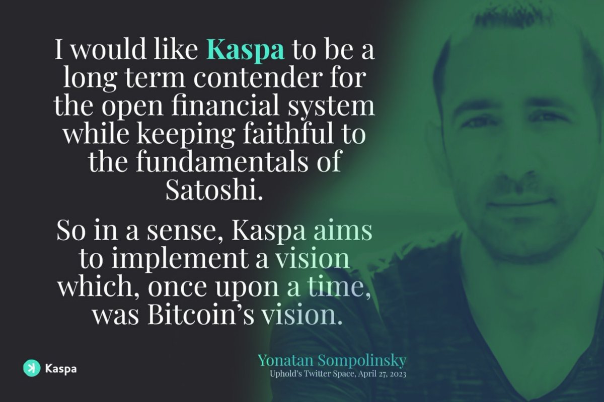 <a href="/AltcoinDailyio/">Altcoin Daily (backup account)</a> When 50% of the list and their whitepapers cite Kaspa and Yonatan, I'd stick with Made with Satoshis's vision. The only cryptocurrency besides Bitcoin where else the non Trilemma solvers are struggling with some human involvement issues. Trust-less, permissionless. Research $kas