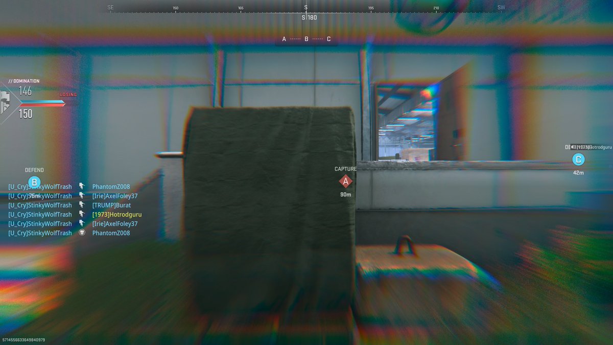 JayMarroquin's tweet photo. POS cheaters like this are never banned @Activision @InfinityWard @Treyarch. Doesn’t make playing @CallofDuty fun. Player had a Juggernaut on opposite team last game 5 mins in. This time on our team and team killed the whole match while not dying in hardcore. #cheatersgonnacheat https://t.co/6B6jEEBfF3