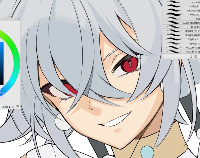 創作の男キャラ久々かも